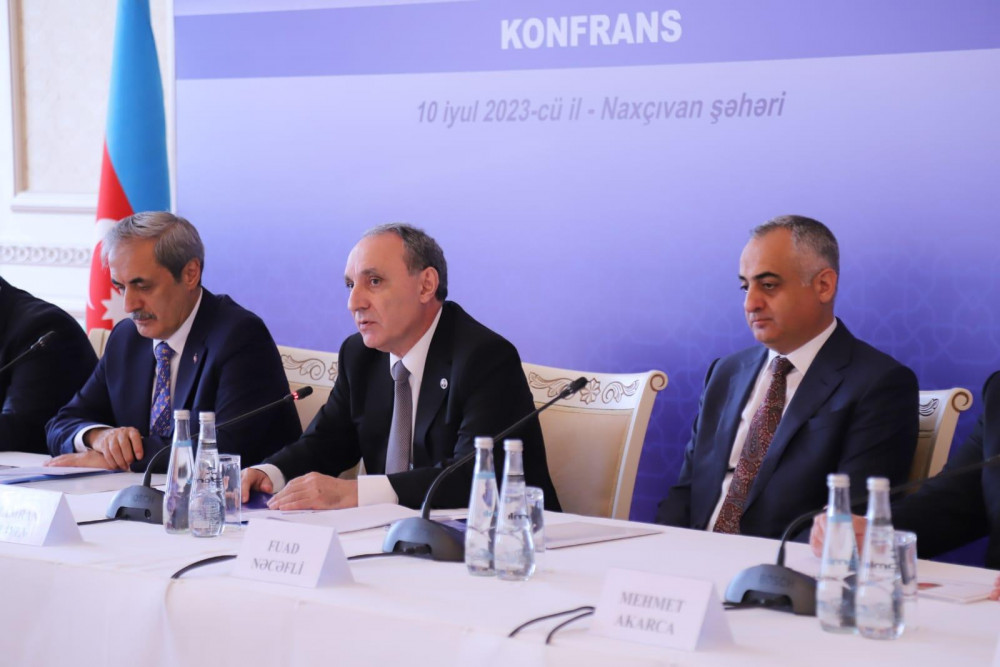 Azərbaycan və Türkiyə prokurorluqlarının sərhədyanı əməkdaşlığı mövzusunda konfrans keçirilir<font color=red> - FOTOLAR</font>