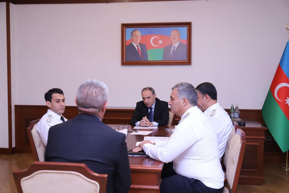 Baş prokuror Naxçıvanda 70 vətəndaşı qəbul edib<font color=red> - FOTOLAR</font>