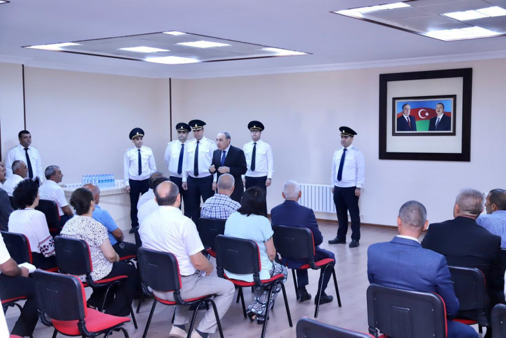 Baş prokuror Naxçıvanda 70 vətəndaşı qəbul edib<font color=red> - FOTOLAR</font>
