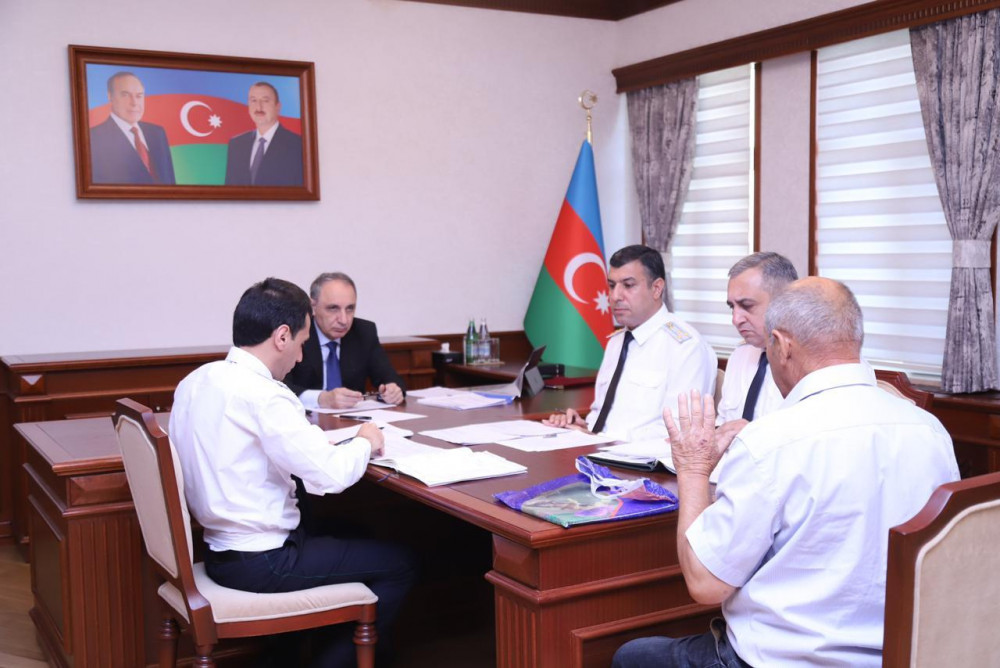 Baş prokuror Naxçıvanda 70 vətəndaşı qəbul edib<font color=red> - FOTOLAR</font>