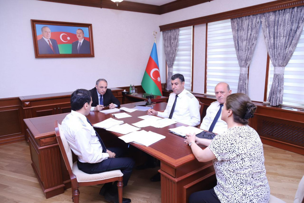 Baş prokuror Naxçıvanda 70 vətəndaşı qəbul edib<font color=red> - FOTOLAR</font>