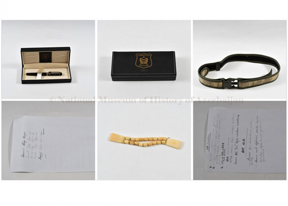 Milli Qəhrəman Polad Həşimova məxsus materiallar Tarix Muzeyinə təqdim olunub<font color=red> - FOTOLAR</font>