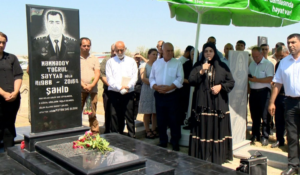 Şəhid, baş leytenant Toğrul Məmmədovun xatirəsi anılıb<font color=red> - FOTOLAR</font>