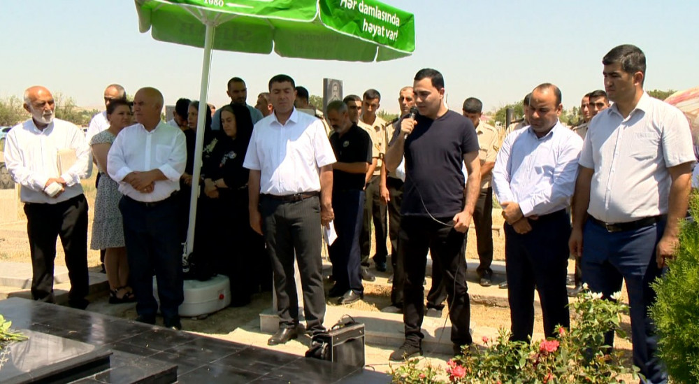 Şəhid, baş leytenant Toğrul Məmmədovun xatirəsi anılıb<font color=red> - FOTOLAR</font>