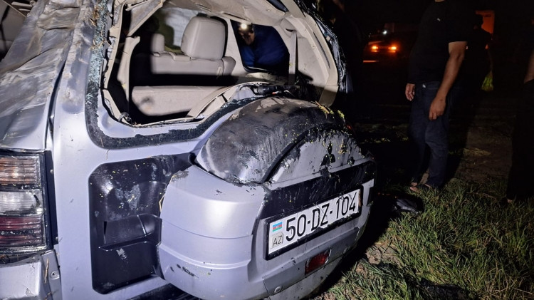 Lənkəranda ağır yol qəzasında polis ölüb, 7 nəfər yaralanıb<font color=red> - FOTOLAR</font>