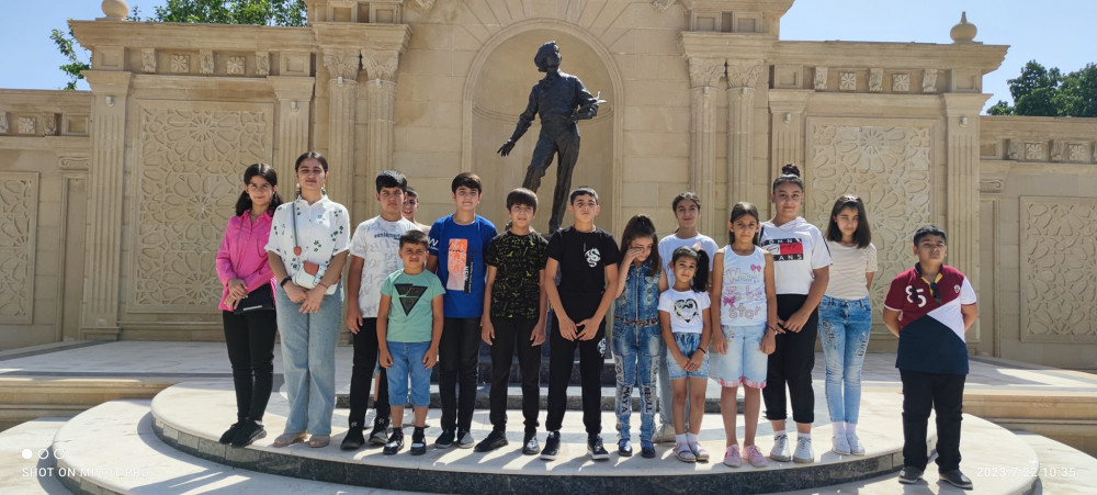 Ekskursiya təşkil edilib<font color=red> - FOTOLAR</font>