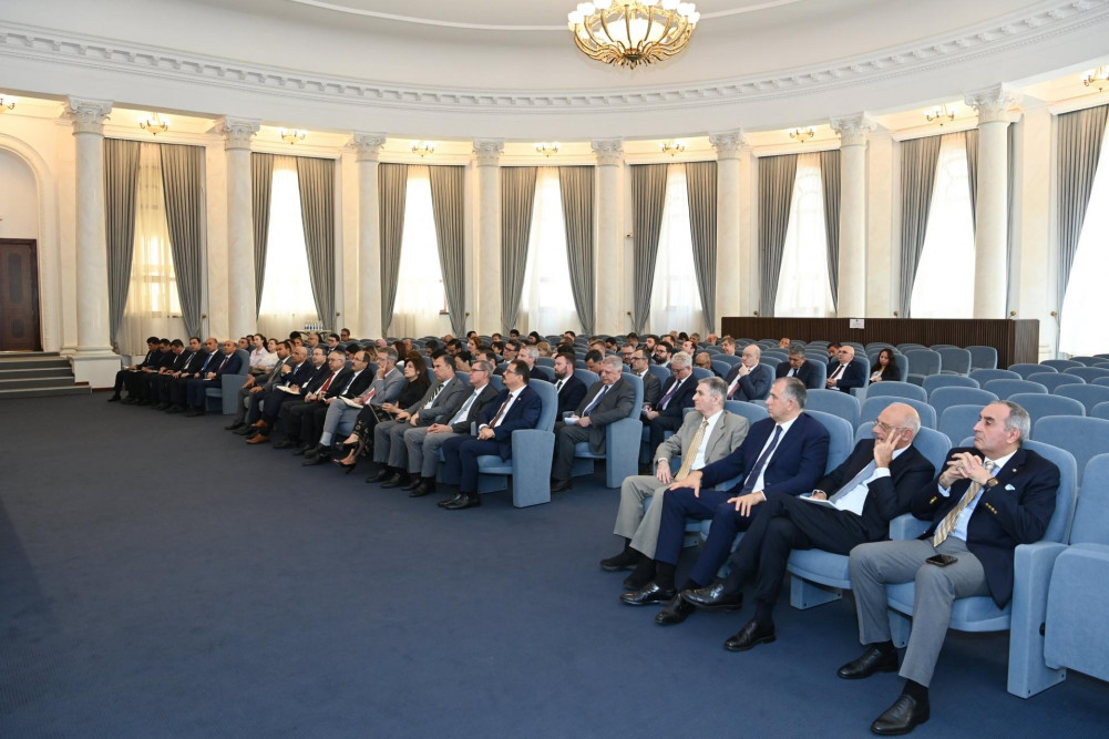 XİN-də Azərbaycanda akkreditə olunmuş diplomatik korpus üçün brifinq keçirilib<font color=red> - FOTOLAR</font>