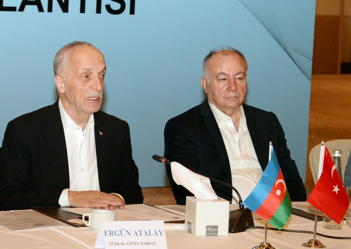 Bakıda AHİK və TURK İŞ-in birgə toplantısı olub<font color=red> - FOTOLAR</font>