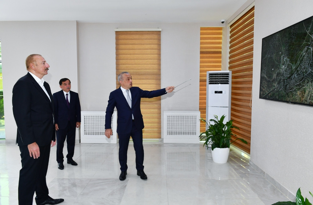 Qazax şəhərinin su təchizatı və kanalizasiya sistemləri istismara verilib<font color='red'> - YENİLƏNİB</font><font color=red> - FOTOLAR</font>