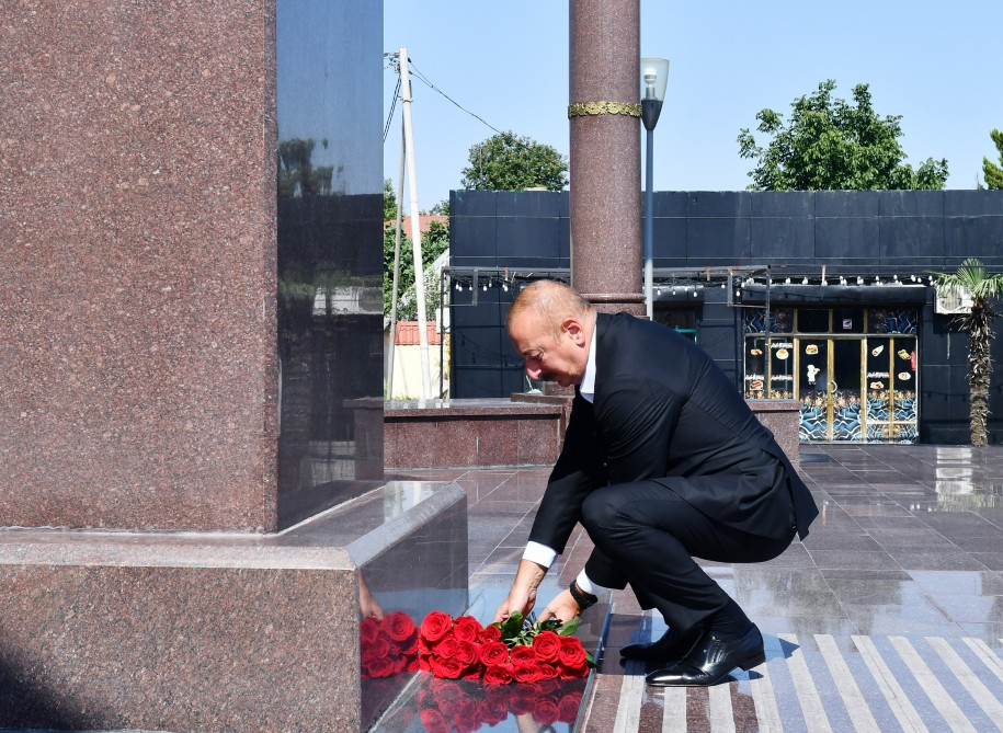 Azərbaycan Prezidenti İlham Əliyev Şəmkir rayonuna səfər edib<font color='red'> - YENİLƏNİB</font><font color=red> - FOTOLAR</font>