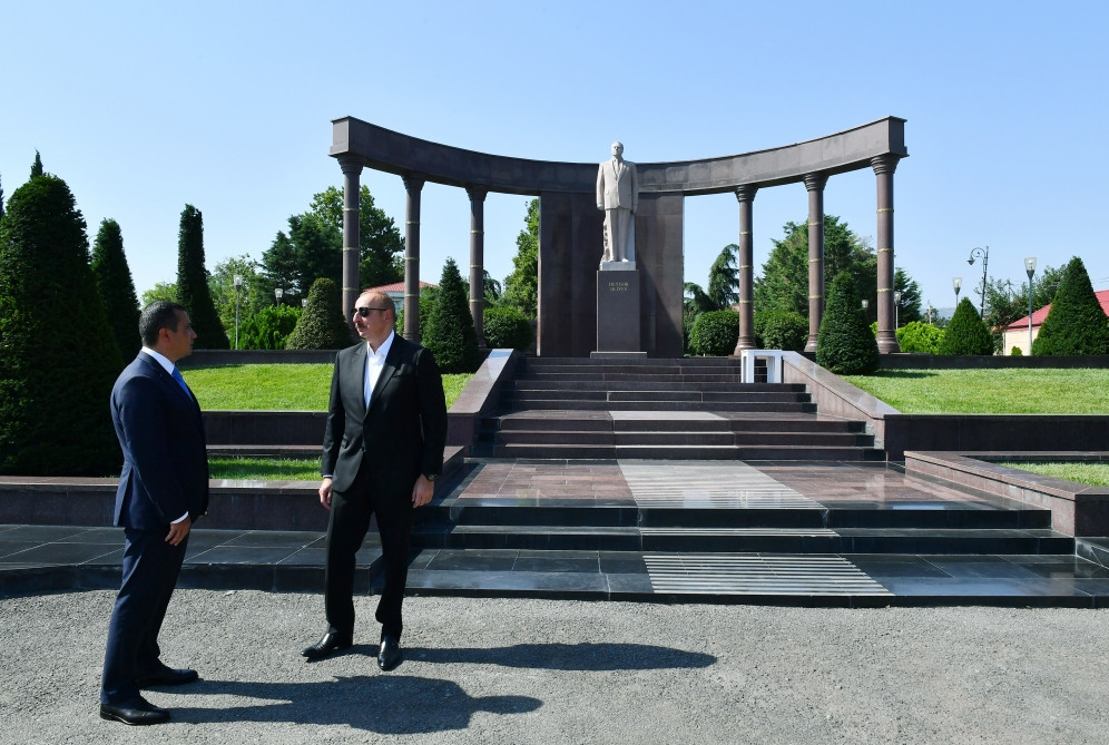 Azərbaycan Prezidenti İlham Əliyev Şəmkir rayonuna səfər edib<font color='red'> - YENİLƏNİB</font><font color=red> - FOTOLAR</font>
