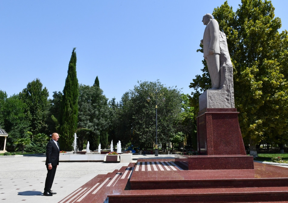 Prezident İlham Əliyev Samux rayonuna səfər edib<font color='red'> - YENİLƏNİB</font><font color=red> - FOTOLAR</font>