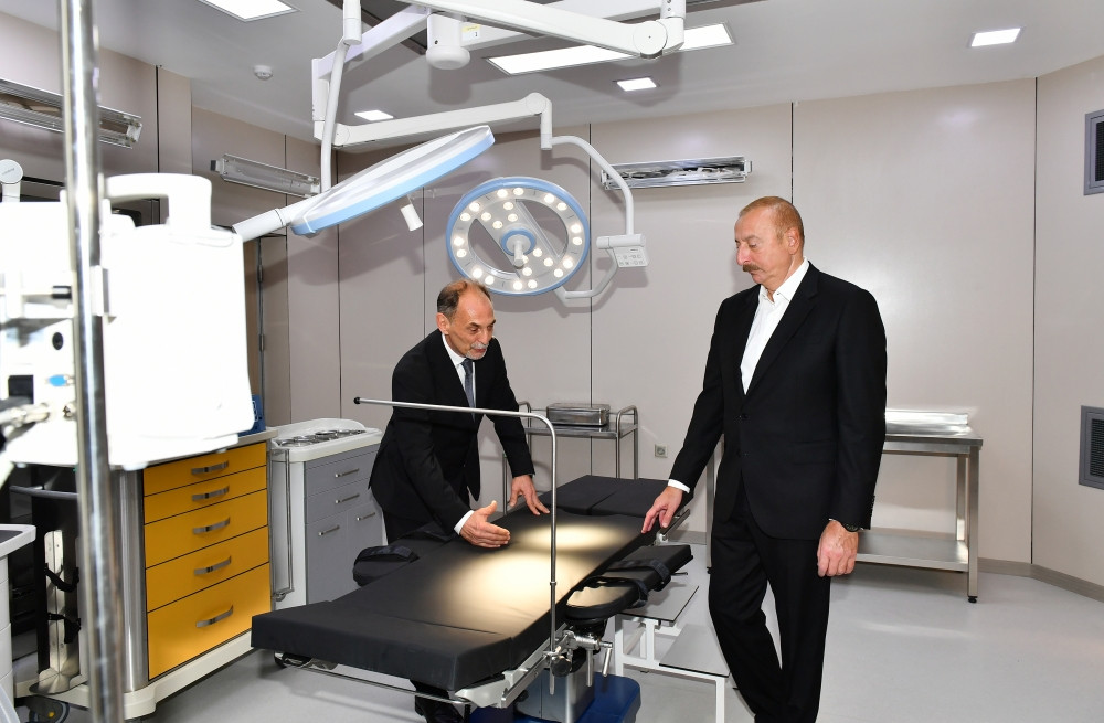 Samux Rayon Mərkəzi Xəstəxanasının yeni binasının açılışı olub<font color='red'> - YENİLƏNİB</font><font color=red> - FOTOLAR</font>