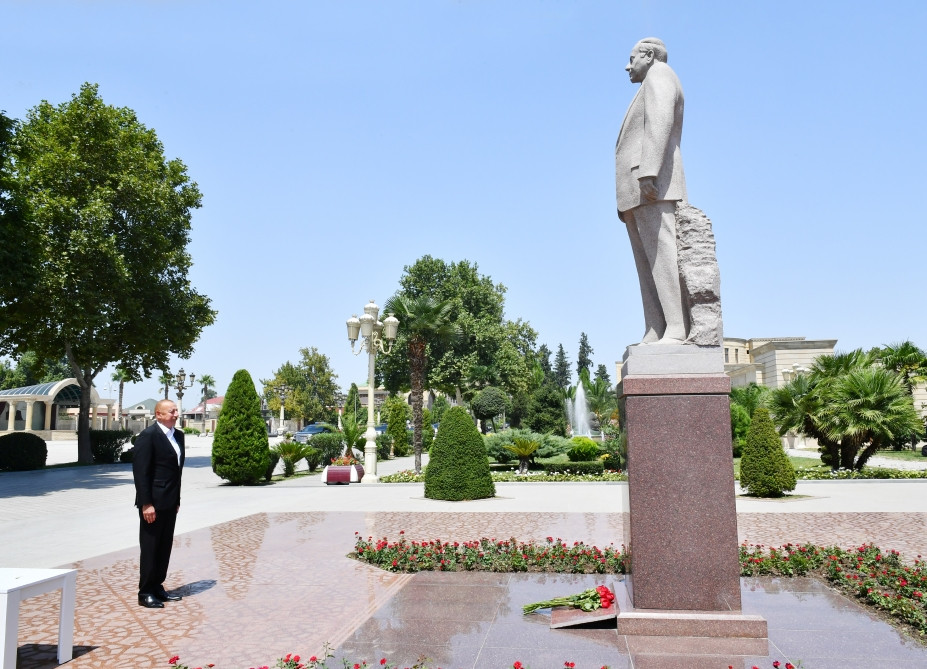 Azərbaycan Prezidenti İlham Əliyev Bərdə rayonuna səfər edib<font color='red'> - YENİLƏNİB</font><font color=red> - FOTOLAR</font>