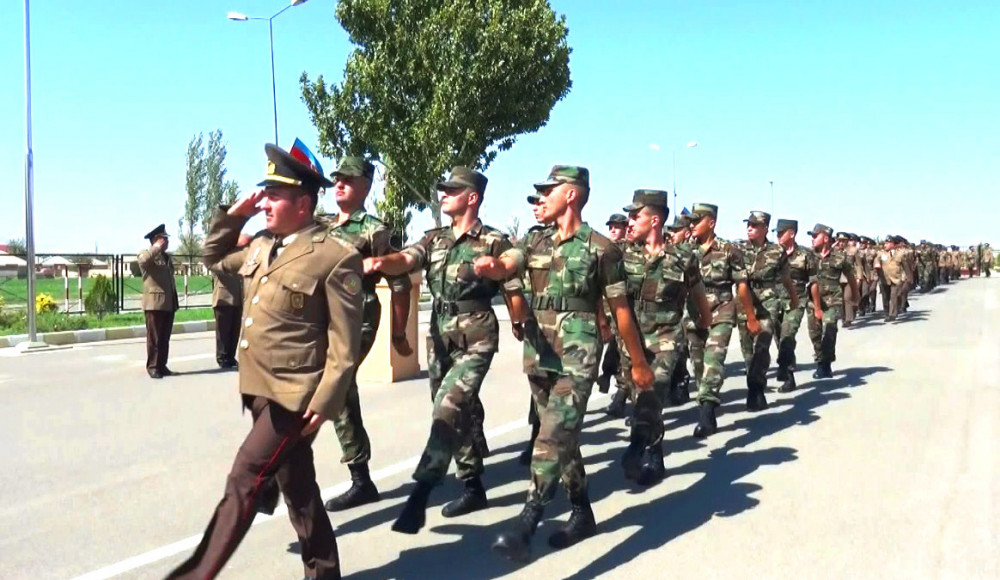 Mülki Müdafiə Alayının gənc əsgərləri vətənə xidmət andı içib<font color=red> - FOTOLAR</font>