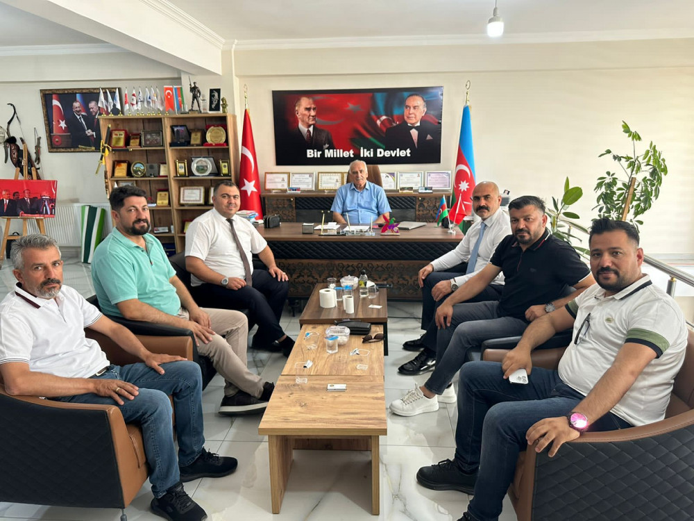 “Himal Holdinq”in rəhbəri və “Okuklu Holdinq”in Azərbaycandakı sədri, “İqdır Ticarət və Sənaye Palatası”nın sədri ilə görüşüb<font color=red> - FOTOLAR</font>