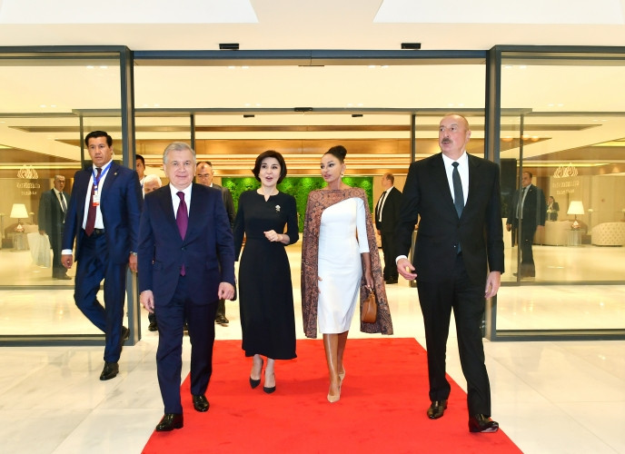 Ali qonağın şərəfinə dövlət ziyafəti<font color='red'> - YENİLƏNİB</font><font color=red> - FOTOLAR</font>