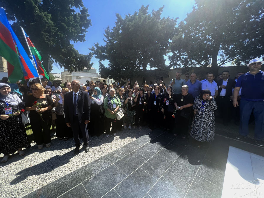  Otuz bir il əvvəl şəhid olan Məhərrəm Abbasov torpağa tapşırılıb<font color=red> - FOTOLAR</font>