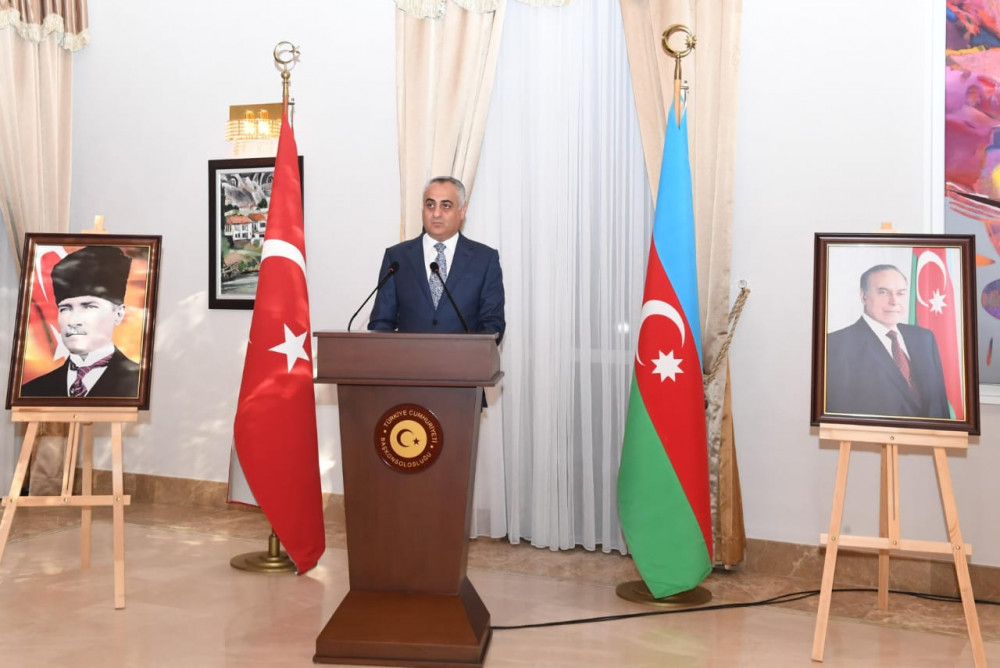 Naxçıvanda Türkiyənin Zəfər Bayramı qeyd edilib<font color=red> - FOTOLAR</font>
