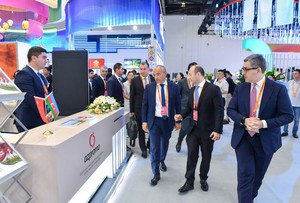Azərbaycan Pekində keçirilən sərgidə vahid ölkə stendi ilə iştirak edir<font color=red> - FOTOLAR</font>