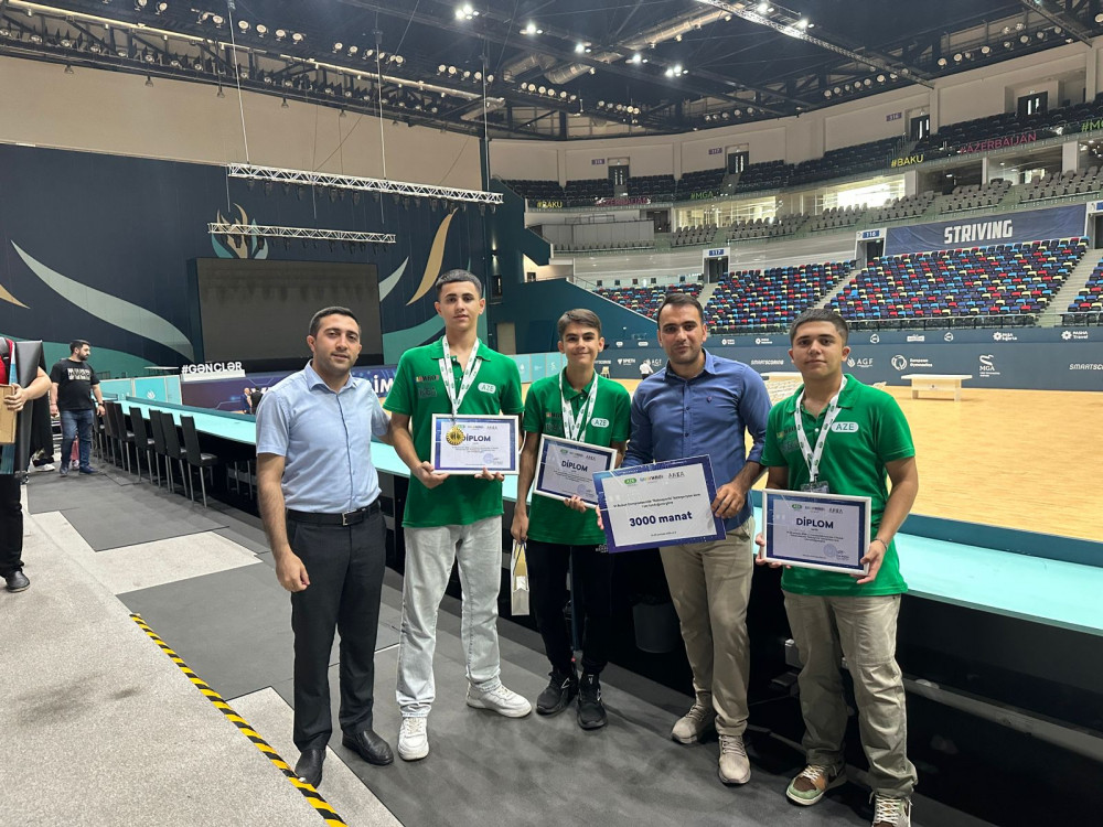 Naxçıvan məktəbliləri Dünya Robot Olimpiadasının Azərbaycan final mərhələsində qalib olublar<font color=red> - FOTOLAR</font>