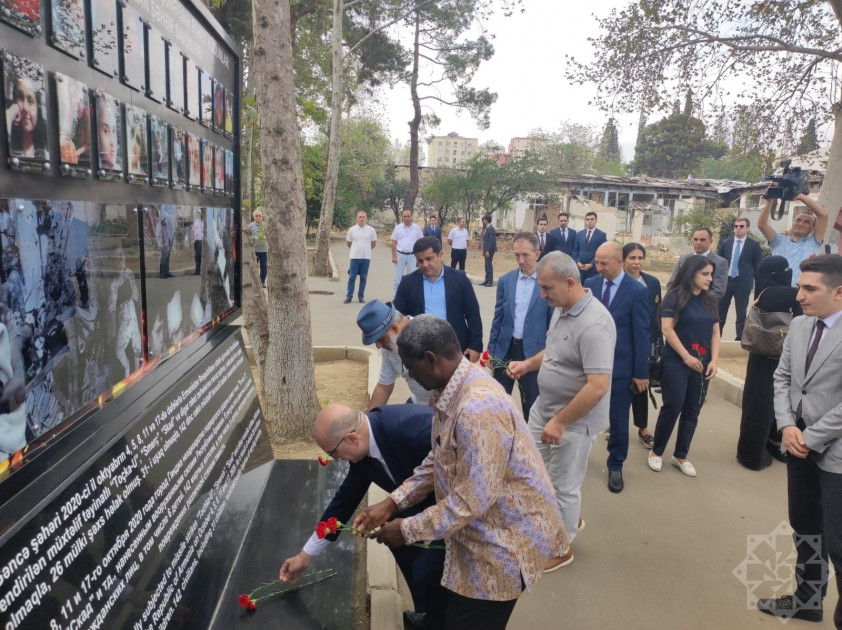 İƏT Müstəqil Daimi İnsan Hüquqları Komissiyasının nümayəndə heyəti Gəncəyə səfər edib<font color=red> - FOTOLAR</font>