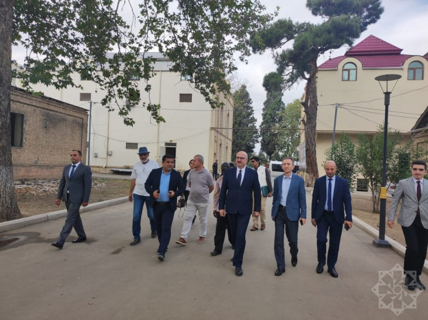 İƏT Müstəqil Daimi İnsan Hüquqları Komissiyasının nümayəndə heyəti Gəncəyə səfər edib<font color=red> - FOTOLAR</font>