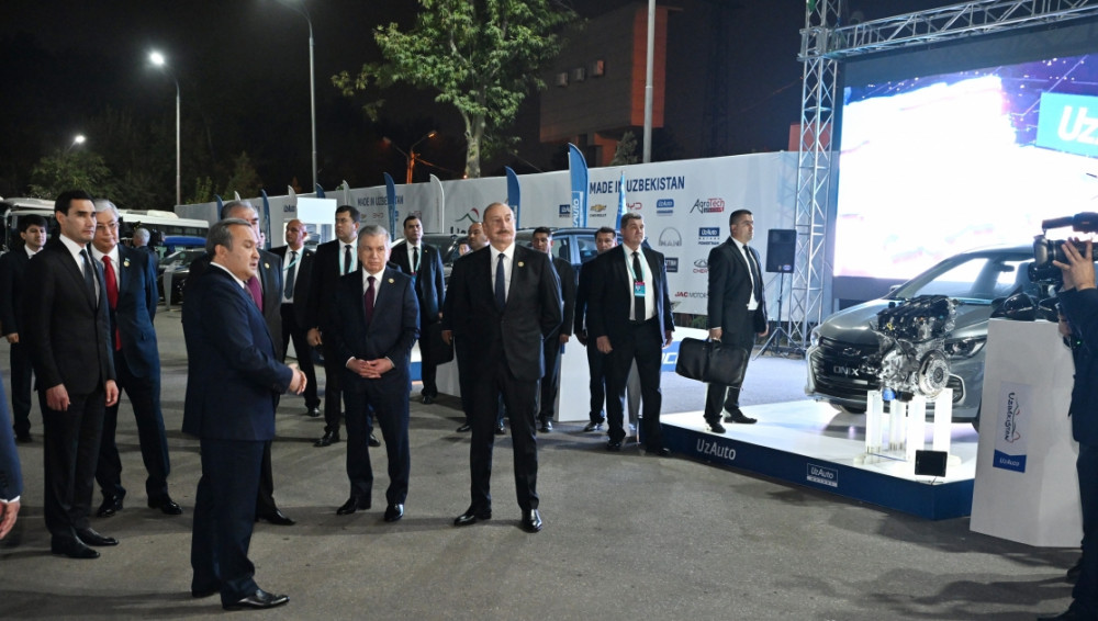 Düşənbədə 5-ci Məşvərət görüşündə iştirak edən dövlət başçıları “EKSPO Mərkəzi Asiya 2023” sərgisi ilə tanış olublar<font color='red'> - YENİLƏNİB</font><font color=red> - FOTOLAR</font>