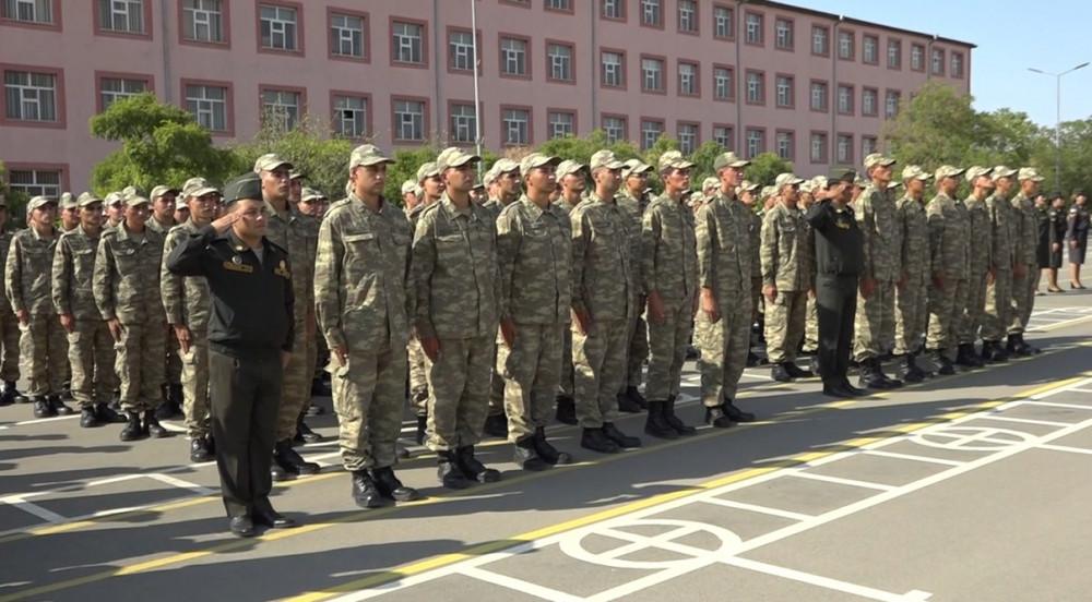 Naxçıvanda ilk milli hərbi hissənin yaradılması qeyd edilib<font color=red> - FOTOLAR</font>