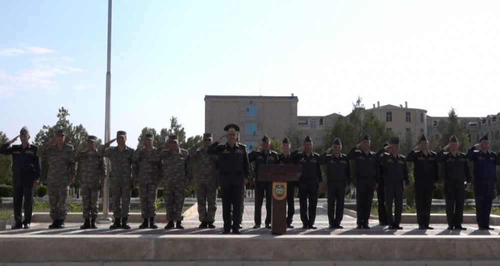 Naxçıvanda ilk milli hərbi hissənin yaradılması qeyd edilib<font color=red> - FOTOLAR</font>