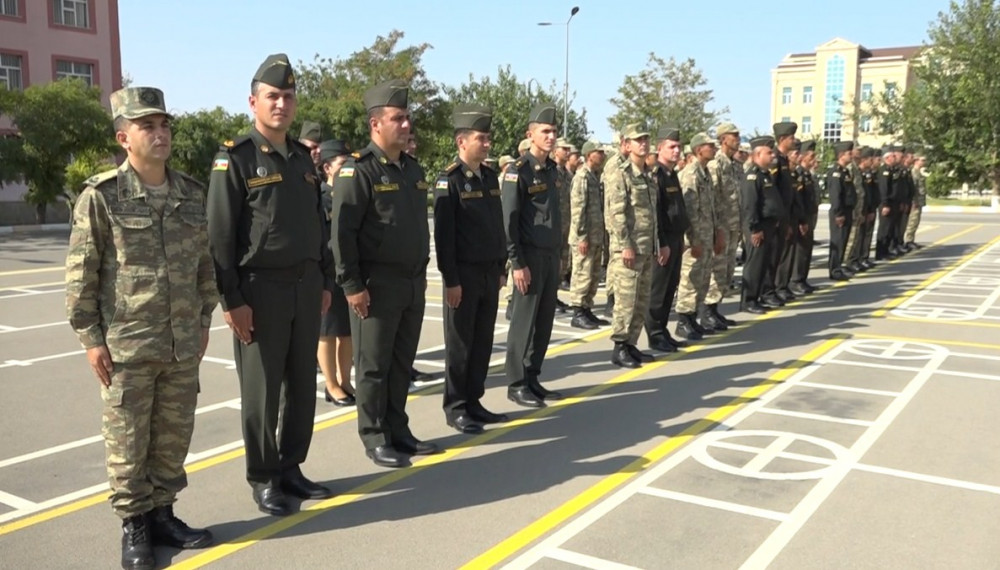 Naxçıvanda ilk milli hərbi hissənin yaradılması qeyd edilib<font color=red> - FOTOLAR</font>