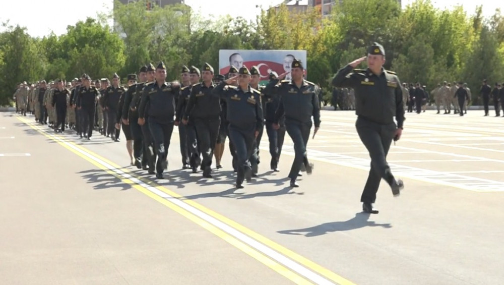 Naxçıvanda ilk milli hərbi hissənin yaradılması qeyd edilib<font color=red> - FOTOLAR</font>