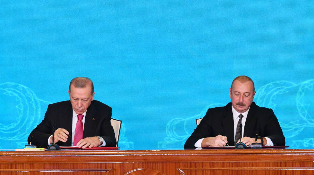 Azərbaycan-Türkiyə sənədləri imzalanıb <font color='red'> - YENİLƏNİB</font><font color=red> - FOTOLAR</font>