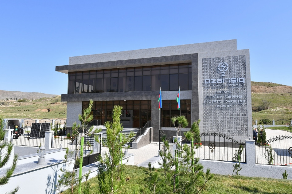 “Azərişıq” ASC-nin Cəbrayıl Rəqəmsal İdarəetmə Mərkəzi istifadəyə verilib<font color='red'> - YENİLƏNİB</font><font color=red> - FOTOLAR</font>