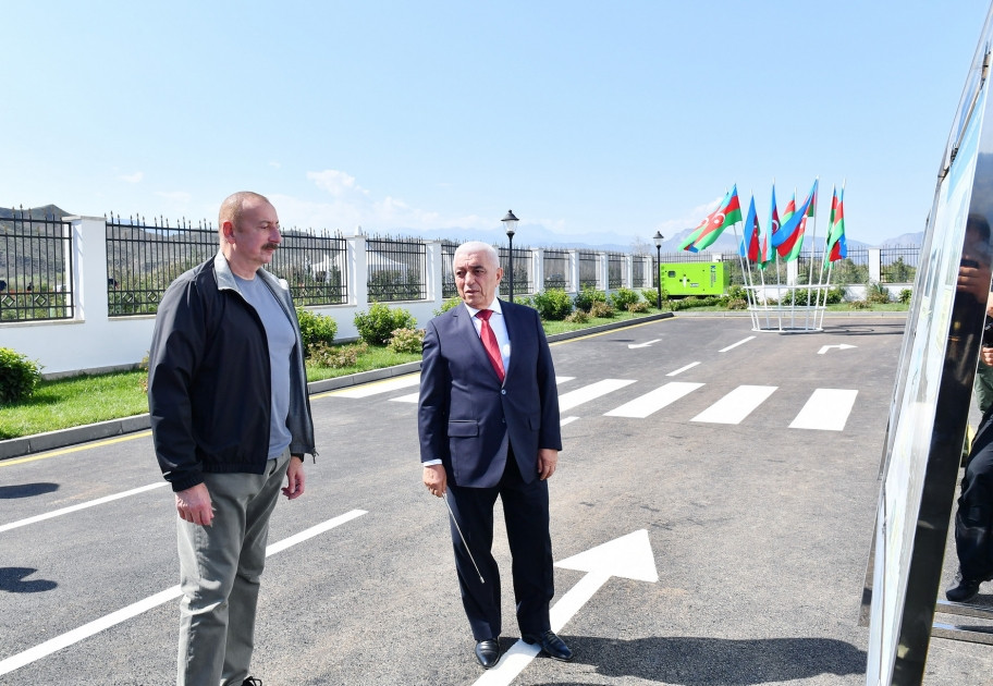 Prezident İlham Əliyev “AzərEnerji” ASC-nin “Cahangirbəyli” Su Elektrik Stansiyasının açılışında iştirak edib<font color='red'> - YENİLƏNİB</font><font color=red> - FOTOLAR</font>