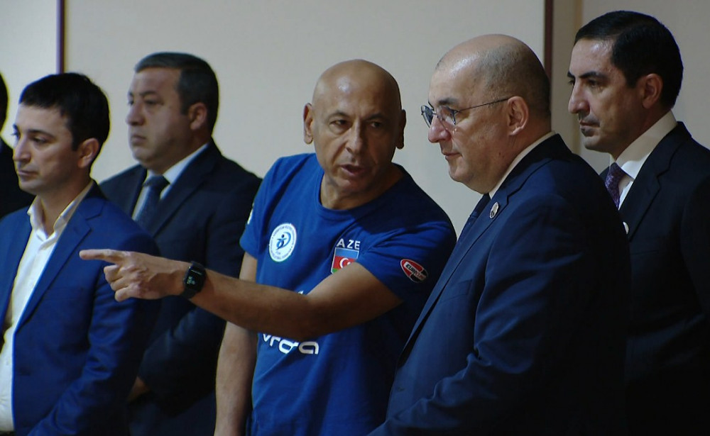 Azərbaycan Voleybol Federasiyasının prezidenti Şahin Bağırov voleybol ictimaiyyəti ilə görüş keçirib<font color=red> - FOTOLAR</font>
