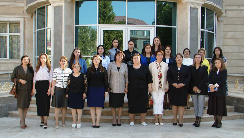 Naxçıvanda Azərbaycan Qadınlarının VI Qurultayı ilə bağlı konfrans keçirilib<font color=red> - FOTOLAR</font>