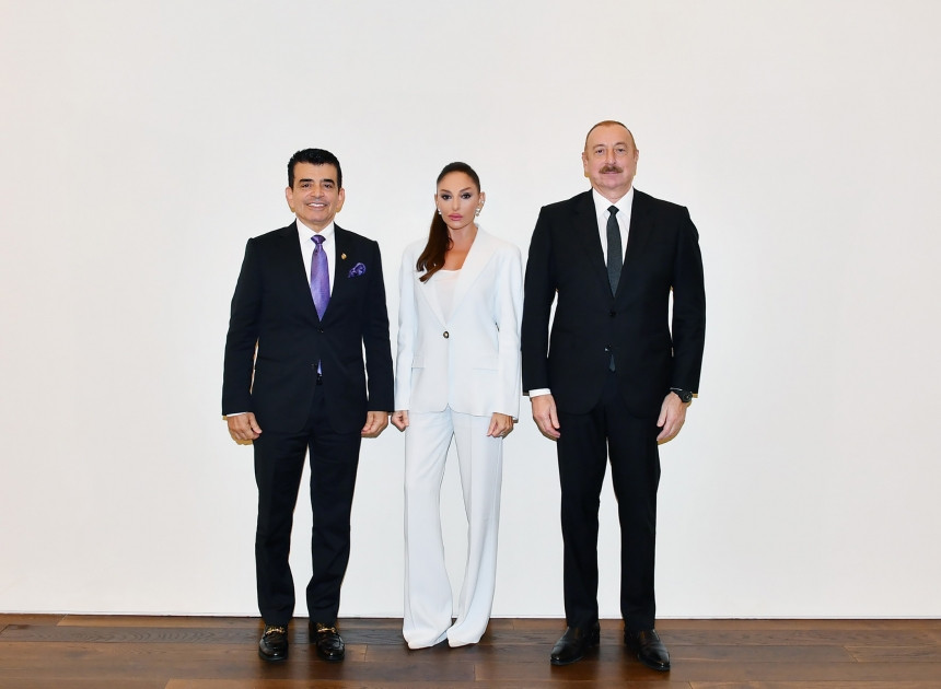 Prezident İlham Əliyev və birinci xanım Mehriban Əliyeva ICESCO-nun Baş direktoru ilə görüşüblər<font color='red'> - YENİLƏNİB</font><font color=red> - FOTOLAR</font>