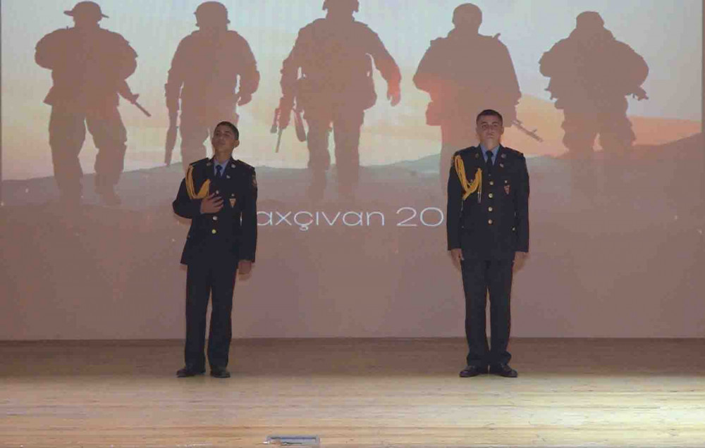 Heydər Əliyev adına Hərbi Liseyin təşkilatçılığı ilə şəhidlərimizə həsr olunmuş “Vətəndən pay olmaz” adlı tədbir keçirilib<font color=red> - FOTOLAR</font>