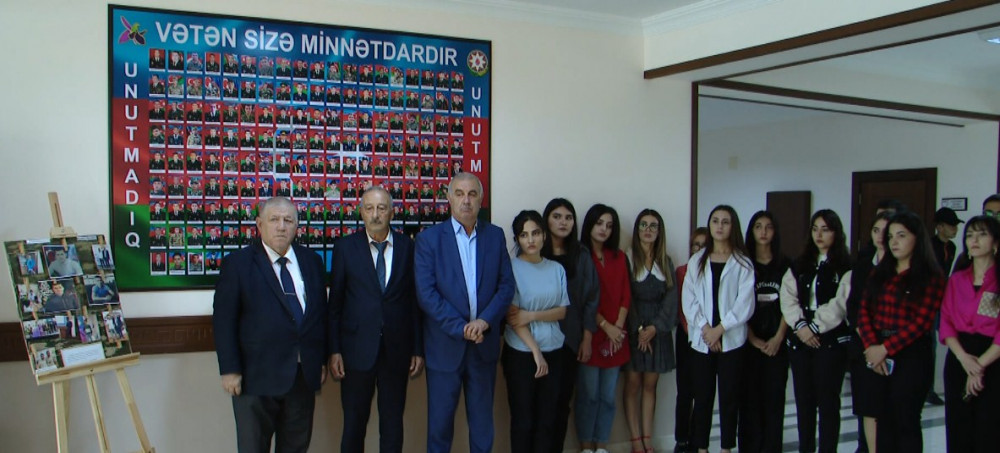Gənc yazıçının ilk qələm əsəri təqdim olunub<font color=red> - FOTOLAR</font>