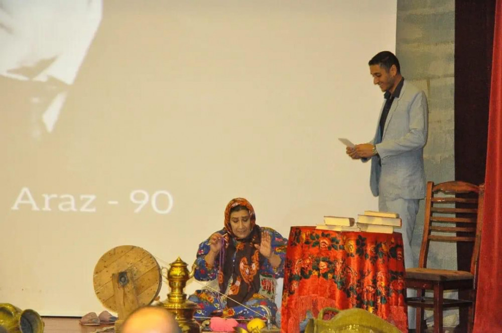 Babək Rayon Mədəniyyət Sarayında Məmməd Arazın yubileyi qeyd olunub<font color=red> - FOTOLAR</font>