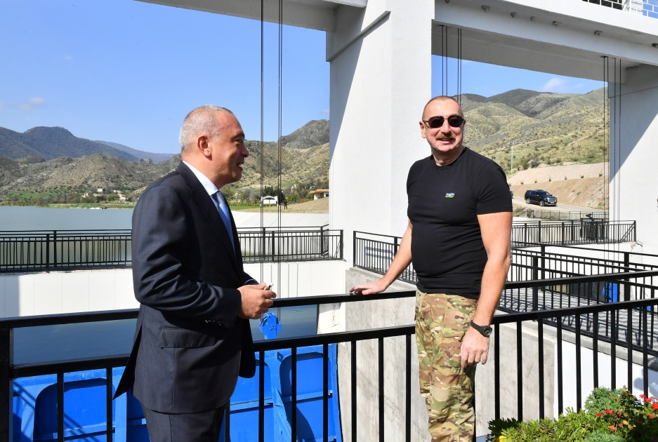 Tərtər rayonunda Suqovuşan su anbarı təmir-bərpadan sonra istifadəyə verilib<font color='red'> - YENİLƏNİB</font><font color=red> - FOTOLAR</font>