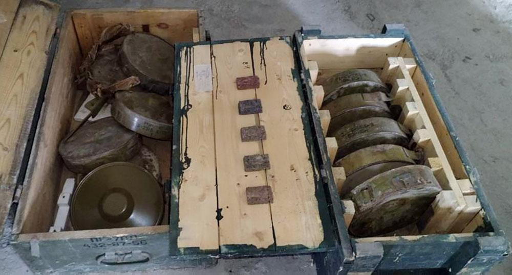 MN: "Qarabağda xeyli sayda mina və əldəqayırma partlayıcı qurğular aşkar edilib"<font color=red> - FOTOLAR</font>
