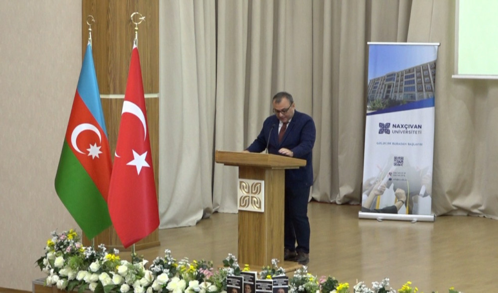“Naxçıvan” Universitetində Nobel mükafatçısı Əziz Səncərlə onlayn görüş keçirilib<font color=red> - FOTOLAR</font>