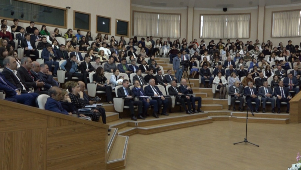 “Naxçıvan” Universitetində Nobel mükafatçısı Əziz Səncərlə onlayn görüş keçirilib<font color=red> - FOTOLAR</font>