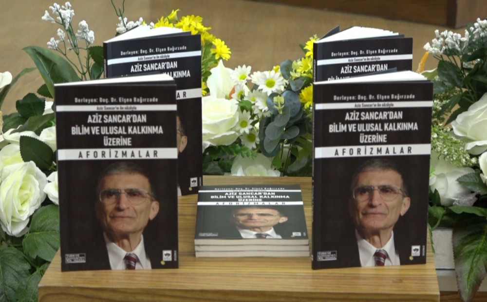 “Naxçıvan” Universitetində Nobel mükafatçısı Əziz Səncərlə onlayn görüş keçirilib<font color=red> - FOTOLAR</font>