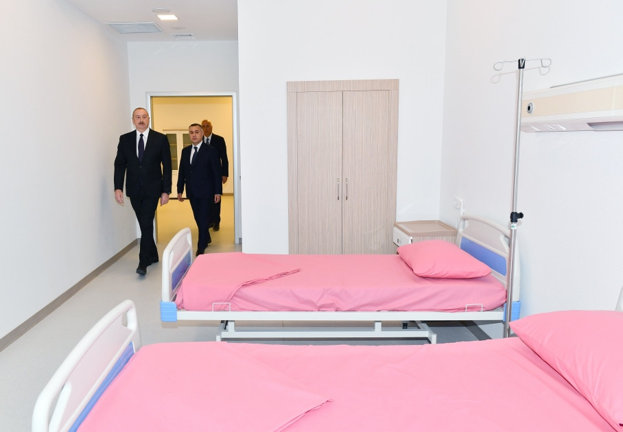 Sumqayıtda 2 saylı şəhər xəstəxanasının yeni binasının açılışı olub<font color=red> - FOTOLAR</font>