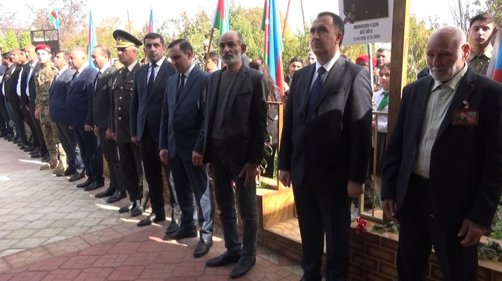 Şərurda Vətən müharibəsi şəhidlərinin xatirələrini əbədiləşdirmək məqsədilə inşa olunmuş  bulaq-abidənin açılışı olub<font color=red> - FOTOLAR</font>