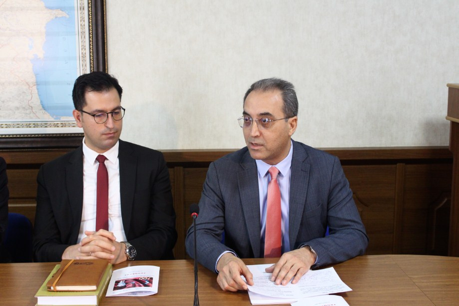AMEA Naxçıvan Bölməsində “100-cü ilində Türkiyə Cümhuriyyəti” adlı konfrans keçirilib<font color=red> - FOTOLAR</font>
