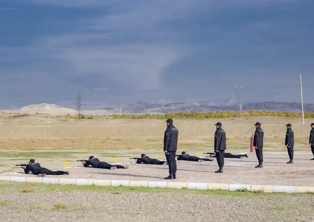 Naxçıvan MR DİN-in əməkdaşları atış təlimində iştirak ediblər<font color=red> - FOTOLAR</font>